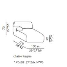 Fabric Sofa, Living Room Sofa, Foam Compressed Sofa, Modern Chaise Lounge Sofa