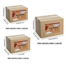 2.5:1 比例树脂浇铸粉套装（350克/700克/1050克），速干石膏浇铸粉，适合初学者，水性石膏浇铸套装，用于制作树脂模具、DIY花瓶等。易于混合，具有自流平性，可用水性颜料、夜光粉和仿珍珠粉着色，适用于浇铸模具。 - 白色 - 查看 11