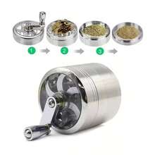 Máy xay và nghiền gia vị cầm tay hạng nặng - Thích hợp cho nhà bếp thương mại và gia đình, không cần điện, tay cầm bằng kim loại, máy xay gia vị di động dùng cho thảo mộc, gia vị, tỏi, hạt cà phê, lý tưởng cho cắm trại, nhà hàng, nấu ăn ngoài trời tại nhà, thiết kế bền bỉ, dụng cụ nhỏ gọn đáng tin cậy, cần thiết cho đầu bếp chuyên nghiệp, máy xay nhà bếp, máy xay cà phê cầm tay, máy nghiền cà phê, cấu trúc chắc chắn, bền bỉ và chịu lực tốt. - Nhiều màu - Xem 7