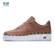 Nike Air Force Low Ribbon Pack Wmns Women's Sneakers Shoes AH6827-201 Halloween - 棕色 - 查看 1