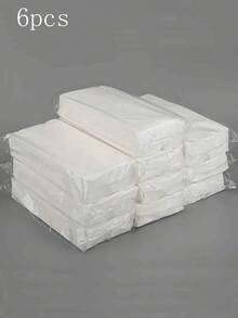 10 Packs (50 Sheets Per Pack, 500 Sheets Total): Car Tissue Paper Refill, Car Sun Visor Tissue Paper Refill, Napkin Holder Refill, Sun Visor Box, Travel Accessories, Suitable As Wedding Gift