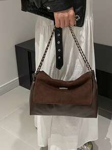 1 Stück modische, retroartige Damen-Shopper mit großer Kapazität, geeignet für Hochschulabsolventen & Büromitarbeiter, perfekt für Büro, Universität, Arbeit, Geschäft, Pendeln, Outdoor, Reisen, Wandern