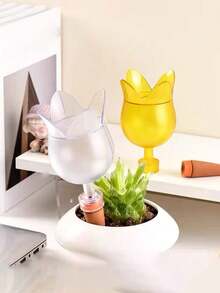 1 buc Dispozitiv automat de udare prin picurare, Instrument de udare lejer pentru plante de uz casnic și suculente