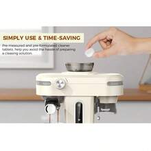 Coffee Machine Cleaner Descaler Tablets -24 Pack, DeepCleaning And Descaling For All Coffee Makers , Coffee MakerPot Descaling & Cleaning Tabs, Descale Drip Coffe AndEspresso Machines