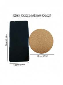 4 Stücke runde Gummi Hitzebeständige Untersetzer, geeignet für Tassen, Geschirr und Pflanzen, Küchen- und Esszimmerschutz, rutschfeste Untersetzer für Tassen, Isoliermatten, synthetische Abdeckungen, Haushaltszubehör für die Küche