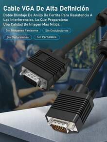 Cable Vga A Vga De 3.0 Metros Para Laptop Pc Proyector Mayoreo - Otros - Ver 3