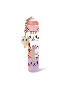 1pc 5ML Perfume Refillable Bottle With Pendant, Convenient Portable Mini Sample, Travel Size Bottom Spray Bottle With Printed Design - Multicolor - View 14