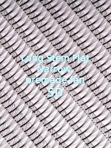 800PCS 20 Rows XXL Tray Long Stem 5D Narrow Fans,400 PCS Wide Fans, Ultra-Light Volumized Soft Ultra Dark Flat Stem Base Imported Korean PBT Fiber Premade Volume Fans Eyelash Extensions 0.07 C D Curl 8-15mm Mixed Trays Handmade Individual Lash Premade Fans Eyelash Extensions For Beauty Salon Premium Professional