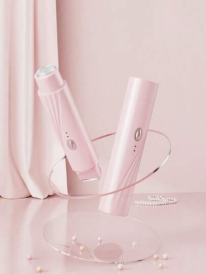 GENAI Women's Electric Shaver, Cordless, Double-Head Razor, Mini Portable, Wet And Dry, For Face, Arms, Armpits, Legs, Intimate Parts, Etc.