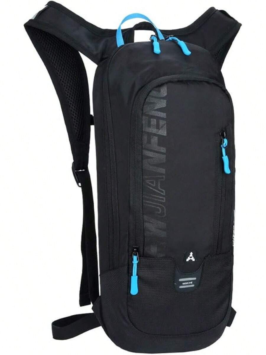 Hebetag - Mochila de ciclismo para hombres y mujeres, viajes, deportes al aire última intervensión, motocicleta, equitación, mochila - #10Negro - Ver 1