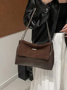 1 Stück modische, retroartige Damen-Shopper mit großer Kapazität, geeignet für Hochschulabsolventen & Büromitarbeiter, perfekt für Büro, Universität, Arbeit, Geschäft, Pendeln, Outdoor, Reisen, Wandern