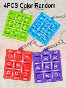 1 Pieza Llavero de ajedrez cruz de estilo infantil, decoración de mochila, decoración de árbol de Navidad, regalos de fiesta, premios de clase, regalos de cumpleaños, juguetes educativos, juguetes educativos infantiles, regalos perfectos para fiestas de cumpleaños y ocasiones, accesorios de bolsa de caramelos, prepara un juguete divertido como regalo para niños