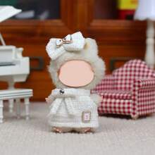 [仅衣服] 新款热销 10 厘米毛绒 Labobo 娃娃吊坠 4.0 服装 - 适合 的连衣裙和斗篷套装 - 彩色 - 查看 16