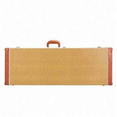 [Replace 24852220 Don't Sell On ]High Grade Electric Guitar Square Hard Case For GST GTL 170 SG And Burning Fire Style Flat Yellow