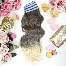 BELLAHAIR CABELO NANO PELE MEGA HAIR ADESIVO FIBRA EUROPEIA 100 GRAMAS VARIAS CORES - Cinza - Visão 1