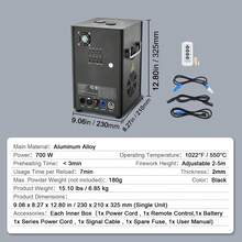 700W Cold Spark Firework Machine 2m-5m For DJ Wedding Event Party - 700W 1 Piece - View 7