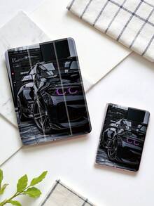 Ayotu 酷炫跑车 iPad 保护壳，兼容 iPad 10.2 英寸 2021/2020 iPad 第 9/8 代，兼容三星 Galaxy Tab A8 10.5 英寸 2022 带笔架，兼容 Kindle Paperwhite 第 12 代 2024，支持自动睡眠/唤醒盖，时尚保护壳 - 彩色 - 查看 8