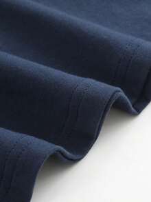 1Pcs 100% Cotton Classic Car And Homies Double Sided Digital Printed T Shirt Stylish Casual Graphic Tee Men's 220g Heavyweight Tee - 藍色 - 查看 6