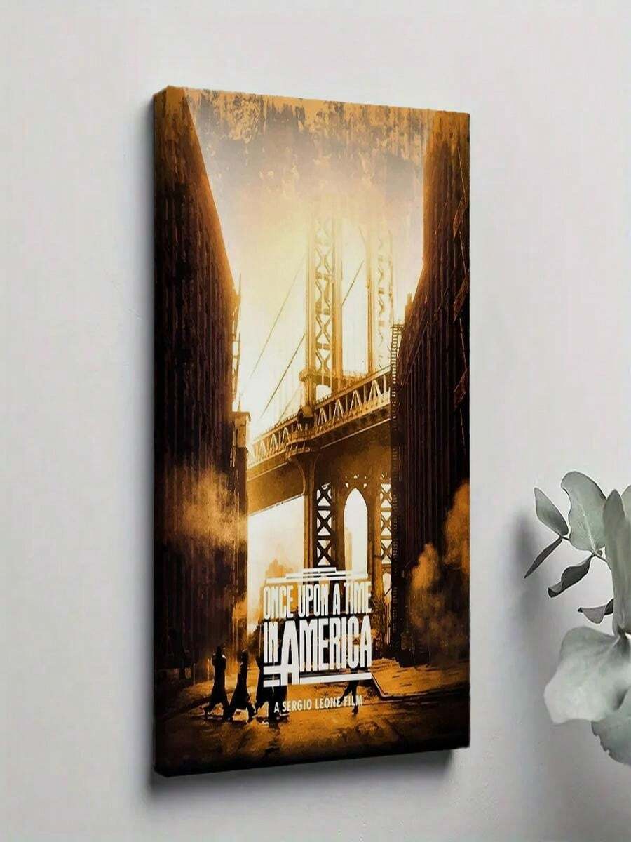 1PC Framed 30*40cm(12*16inch)Or40*60cm(16*24inch) Vintage Cinema Canvas Prints - Iconic Movie Posters Jennifer's Body, Leon, Taxi Driver - Wall Art Decor For Home & Gifts (1)