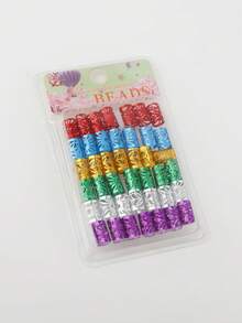 42 pezzi Set di accessori per dreadlock in stile hip hop, in alluminio cavo intagliato, unisex, con fermagli a pinza