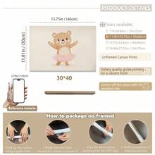 1 幅带框/帆布墙面艺术，一套 9 件儿童房粉色墙面装饰：复古儿童房装饰粉色艺术套装儿童房复古女孩房装饰家居房间装饰带框墙面艺术带框墙面装饰房间装饰家居装饰墙面装饰浴室装饰 - 彩色 - 查看 52