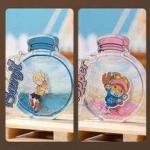 Miniso Hộp đựng chìa khóa tàu cướp biển One Piece nổi dầu. Làm bằng Acrylic, thiết kế nhân vật sống động như thật, siêu bắt mắt khi trang trí ba lô. Giao hàng ngẫu nhiên 1 chiếc. - Nhiều màu - Xem 5