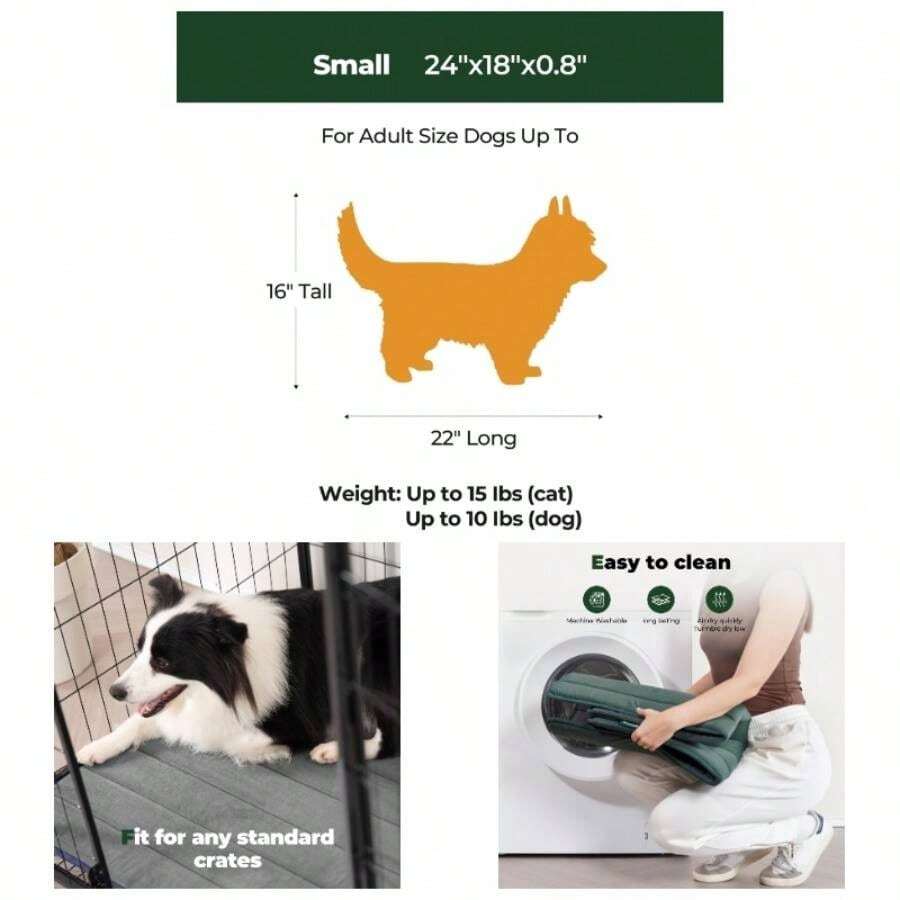Dog Crate Slip Resistant Pads For Small Dogs