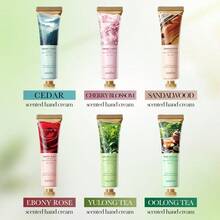 1pc Oolong Tea Scented Hand Cream, Deeply Nourishing, Moisturizes And Softens Dry, Rough Skin, Reduces Hand Wrinkles, Prevents Cracking, Leaves Skin Smooth And Supple, Effectively Locks In Moisture, Absorbs Quickly, Long-Lasting Fragrance. - Multicolor - View 8