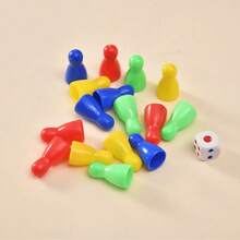 Gra planszowa "Węże i drabiny", 1/2/3/5 zestawów, klasyczna, rozrywkowa gra rodzinna, prezent urodzinowy/świąteczny, idealna do rozwijania umiejętności rozumienia i strategii, idealna dla rodziny, wytrzymały materiał plastikowy, nowość - Wielokolorowe - Zobacz 10