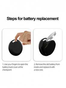 Mini Car Tracker, Car Tracking Device, Mini Hidden Car Tracker, Suitable For GPS, Airtag Apple Version, AirTag Locator, Global GPS Tracker | No Monthly Fee, Magnetic Protective Case For AirTag, Compatible With "Apple Find My" (IOS Only) For Tracking Cars, Keys, Wallets, Luggage, Bicycles Anti-Loss Reminder Tracking Locator - Multicolor - View 12