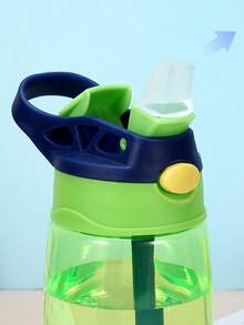 16oz Paw Patrol Silicone Straw Water Bottle, Leak-Proof Portable Cap, 4 Color Options, Perfect For First Day Of School, Back To School Gift, Party Water Bottle, Travel, School Or Birthday Gift - Multicolor - View 6