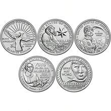 2022 P D BU American Women Quarter 10 Coin Set Collection US Mint Uncirculated - Silver - View 2