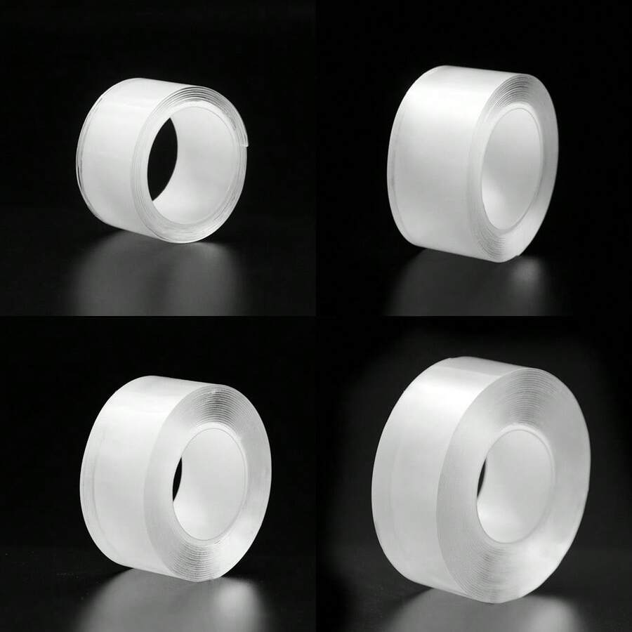 1 rollo de cinta adhesiva doble cara nano, 3 opciones de tamaño