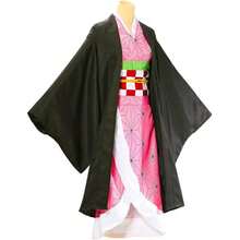 Complete Cosplay Costume For Women, Kochou Set, Suitable For All Saints' Day - Pink - View 1