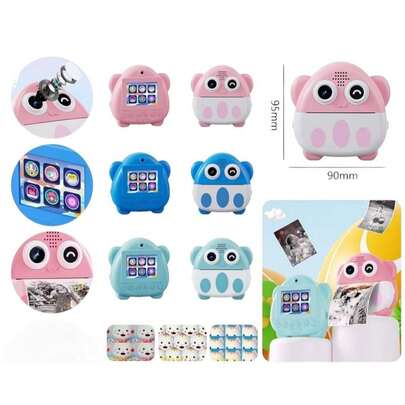 Câmera De Impressão Instantânea Para Crianças Mini Impressora Fotográfica Digital Infantil - D.K.L