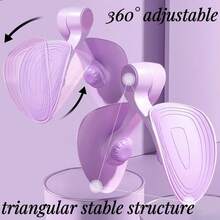 WEZCHUGHAOL Ejercitador de Suelo pélvico para Mujeres,áquina de Entrenamiento de Muslos de Suelo pélvico, Morado, Equipo de Ejercicio Interno de piernas y Muslos para Entrenamiento Maestro - 1 - Ver 4