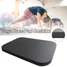 Black Yoga Knee Pad - Non-Slip And Durable, Can Be Used As Exercise Mat, Knee Pad, Elbow Pad, Yoga Mat, Ab Wheel Pad, Plank Protector, Soft And Comfortable, Suitable For Fitness, Yoga, Pilates And Stretching, Protects Knees, Enhances Workout Experience, Essential Fitness Accessory, Pilates Accessory, Best Holiday Gift For Fitness And Yoga Enthusiasts - Multicolor - View 3