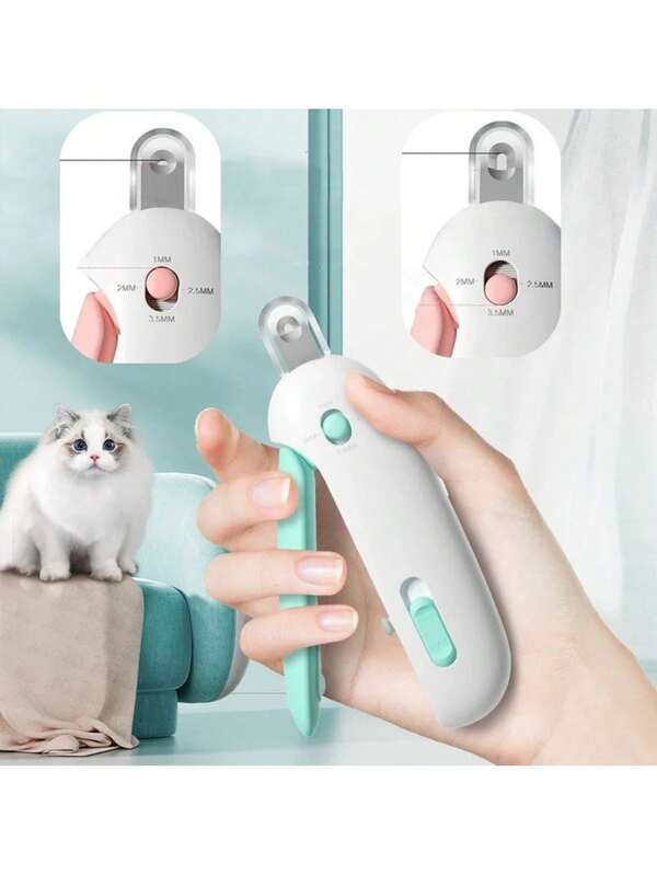 Coupe-ongles professionnel pour animaux de compagnie avec trou réglable. Coupe-ongles pour chat et chien, taille-griffes pour animaux de compagnie, outil de toilettage pour chiots et chatons