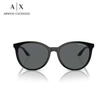 Armani 0AX4140SF 815887 Sunglasses Cat-Eye Gradient Sunglasses Fashionable Design And Versatile Style Dark Grey Lenses With Bright Light Gold Temples - Bright Light Gold - View 5