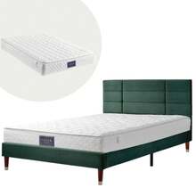 Mattress & Box Spring Sets - Green + Solid Wood + 2 Piece Set - View 2