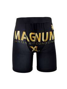 Random 5PCS Men's Printed Long Boxer Fashion Briefs 1XL-4XL