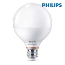 PHILIPS 球狀燈泡 E27 11W 全彩 1055lm wifi 飛利浦 Wiz - 白色 - 查看 2