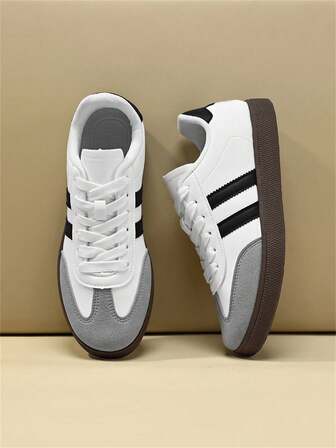  Women's Retro German Army Trainers Sneakers | Vintage Casual Trainers With Suede Toe | Comfortable Everyday Walking Shoes