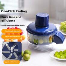 Electric Grape Peeler, Tomato Peeler, Garlic Peeler, Rechargeable Automatic Fruit Peeler, Kitchen Fruit And Vegetable Peeler, Commercial Milk And Tea Shop Fruit Peeler, Household Peeler