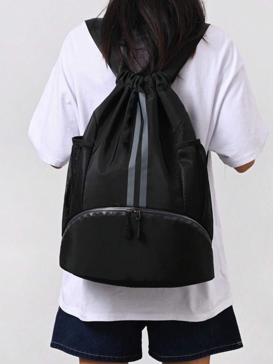 SEYATULLH Gym Training Sack, Adjustable Drawstring Backpack, Lightweight Large Capacity For Outdoor - Multicolor - View 1