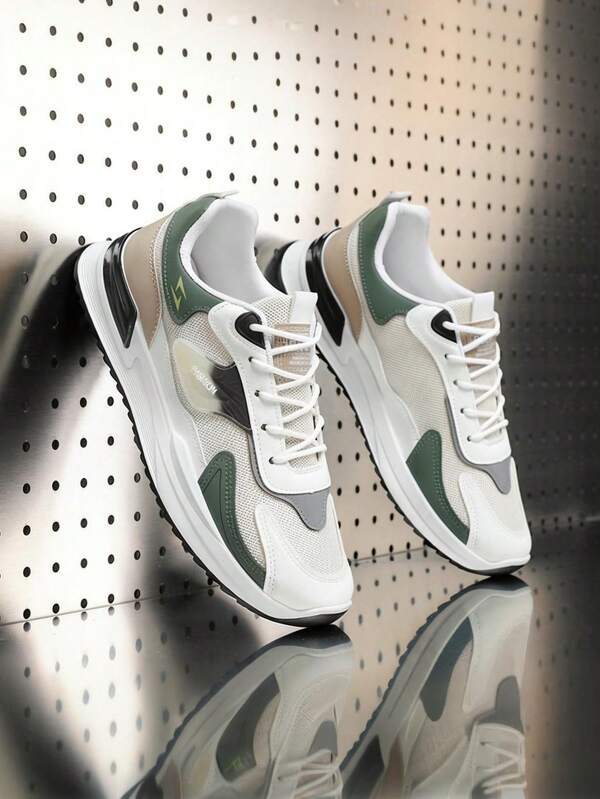 Men's Autumn/Winter New Anti-Odor Running Shoes, Korean Style Casual Breathable Outdoor Sports Shoes For Teenagers