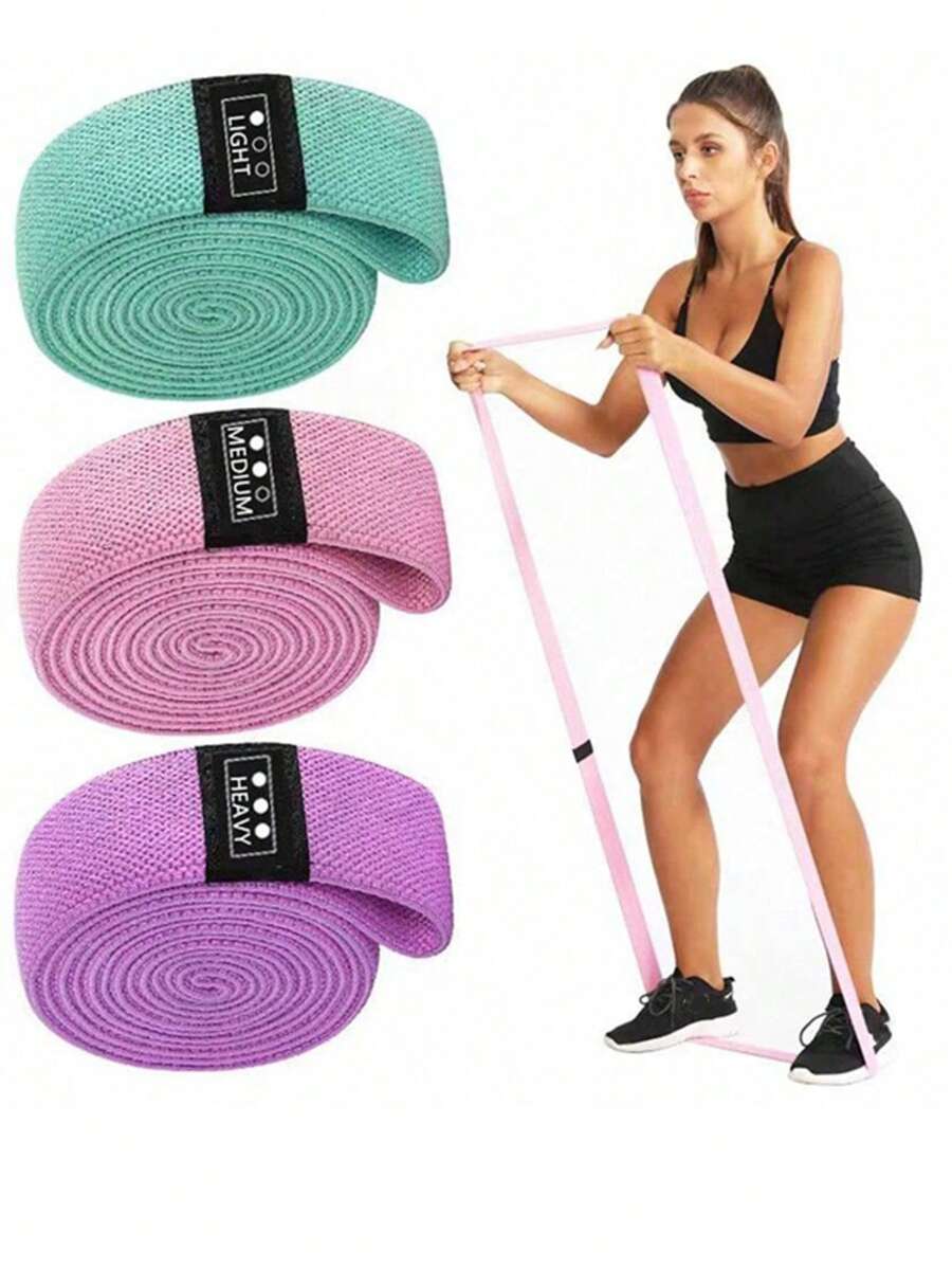 1 件深蹲阻力带、瘦身提臀带、瑜伽弹力阻力带