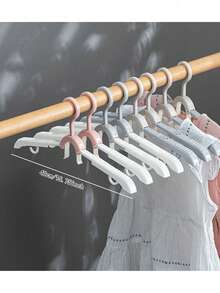 5pcs Multi-Functional Foldable Retractable Clothes Hanger, Collapsible Drying Rack, Portable Folding Travel Clothes Hanger For Travel, Business Trip, And Home Use – Ultra-Light, Space-Saving Drying Stand With Adjustable Arms, Durable Plastic Hangers, Quick-Dry Ventilated Design, Perfect For Laundry, Garment Care, Luggage-Ready Pack, Mother's Day Gift, Spring Cleaning, Easter Holiday Prep - Multicolor - View 12