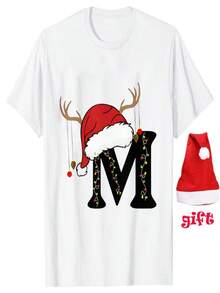 2025 Champion Tank Davis All Match American Fashion Brand Printed Men's And Women's Loose Summer Loose Short Sleeve T Shirt - 白色 - 查看 1