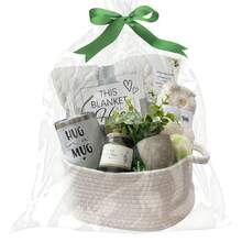 RTVGGJM Sympathy Gift Baskets Bereavement Gift Ideas Care Package For Women Miscarriage Gifts For Mothers Condolences Gift Basket For Loss Sympathy Gifts For Loss Of Loved One Father Grief Gifts For Women - 綠色 - 查看 10